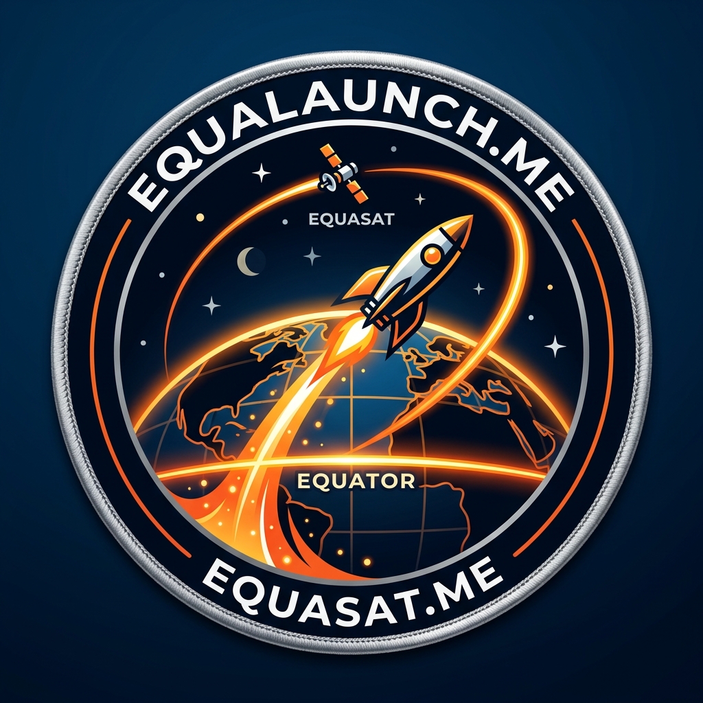 EQUALAUNCH.ME mission patch